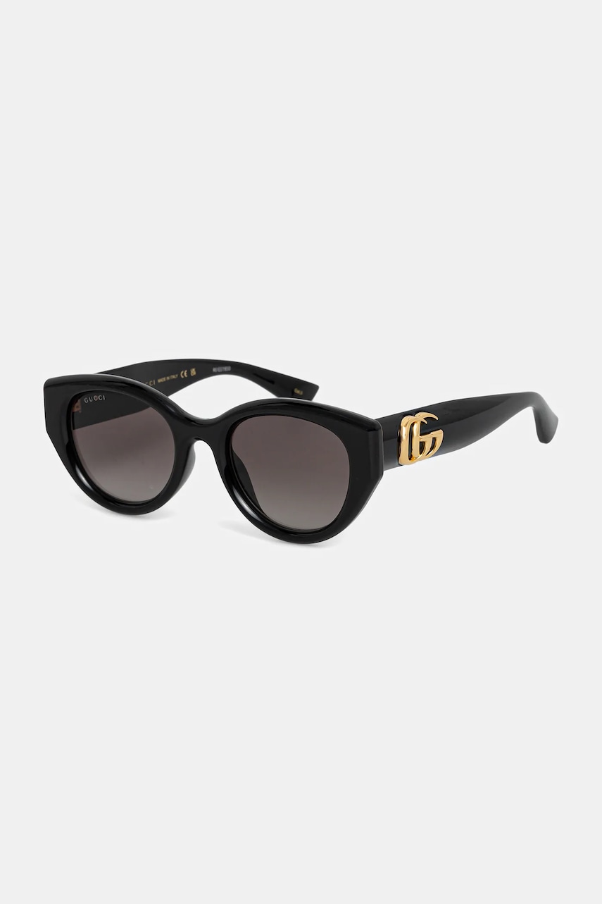 Gucci ochelari de soare culoarea negru, GG1976SK
