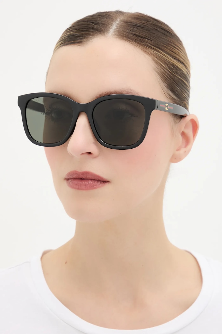 Gucci ochelari de soare culoarea negru, GG1984SK