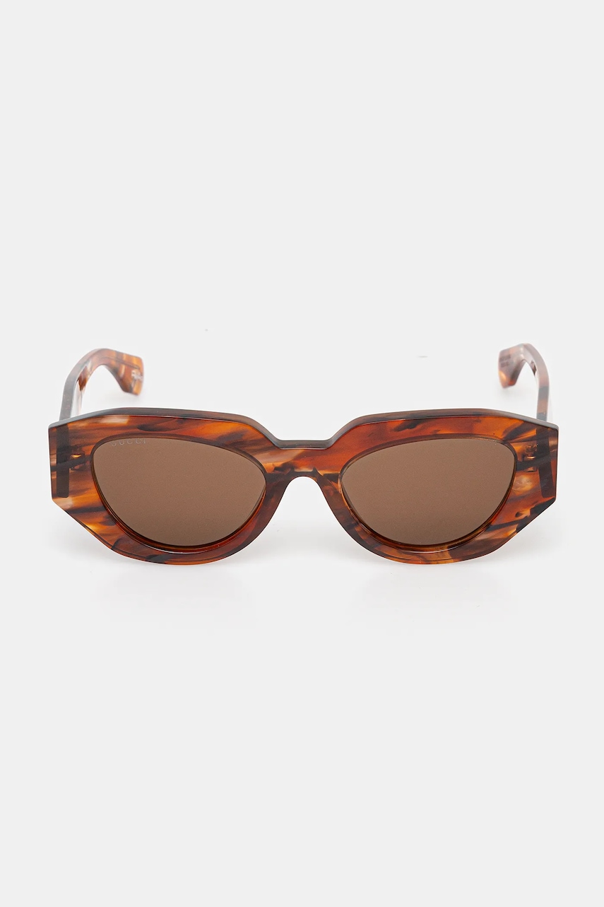 Солнцезащитные очки Gucci цвет коричневый GG2007S Солнцезащитные очки Gucci цвет коричневый GG2007S