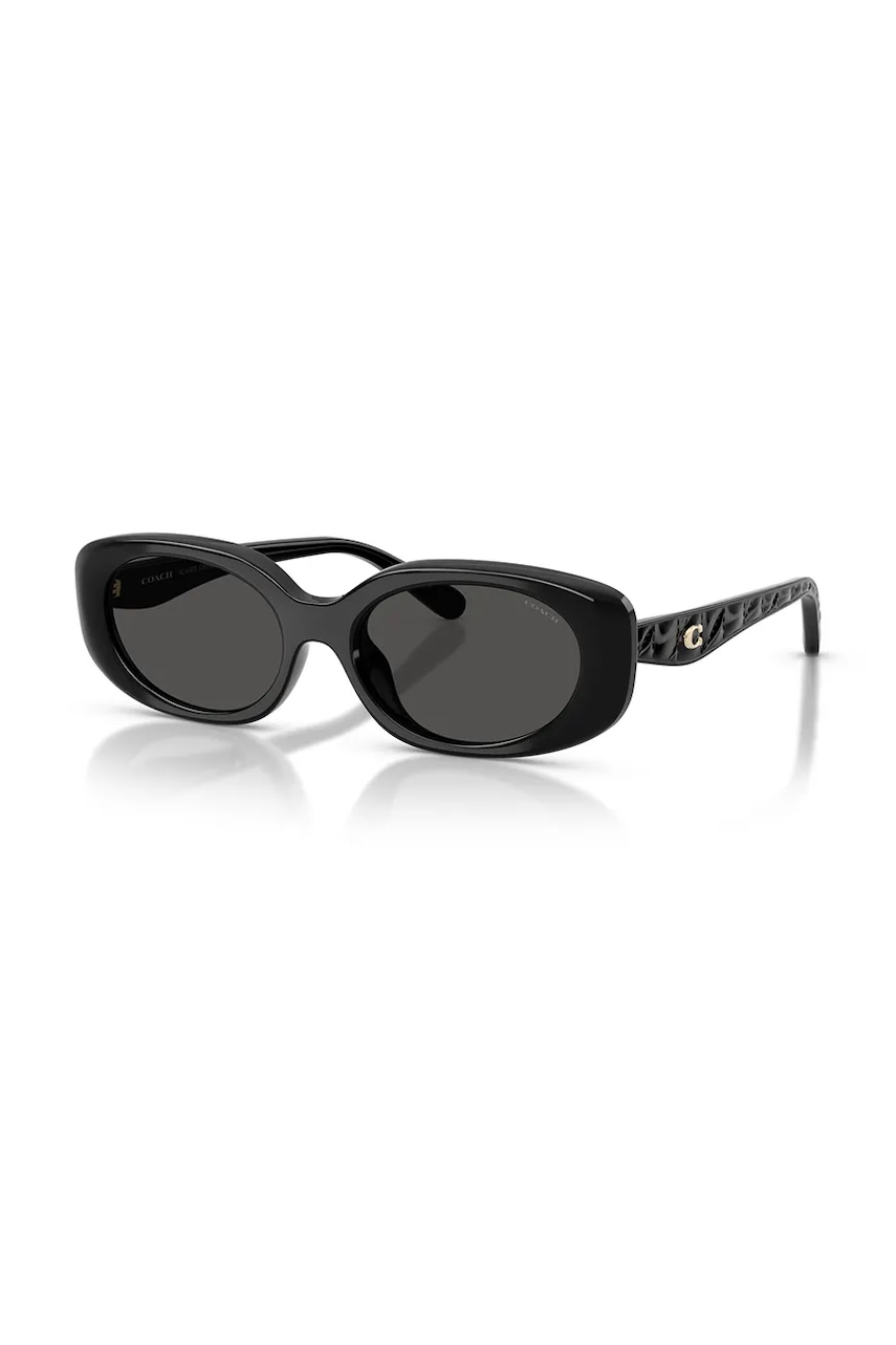 Coach ochelari de soare culoarea negru, 0HC8443D