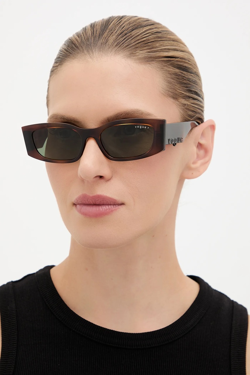 VOGUE ochelari de soare culoarea maro, 0VO5655SU