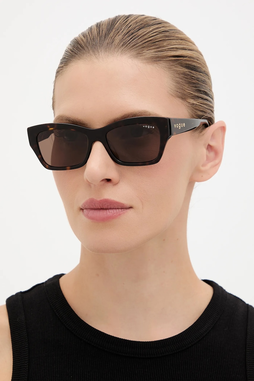 VOGUE ochelari de soare culoarea verde, 0VO5658SU