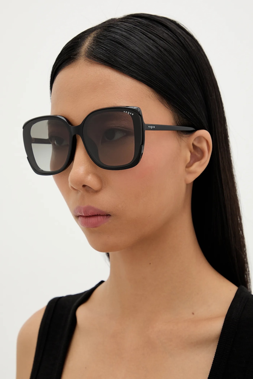 VOGUE ochelari de soare culoarea negru, 0VO5684SD