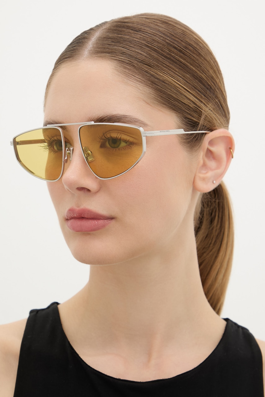 Bottega Veneta Ochelari de soare aviator de damă