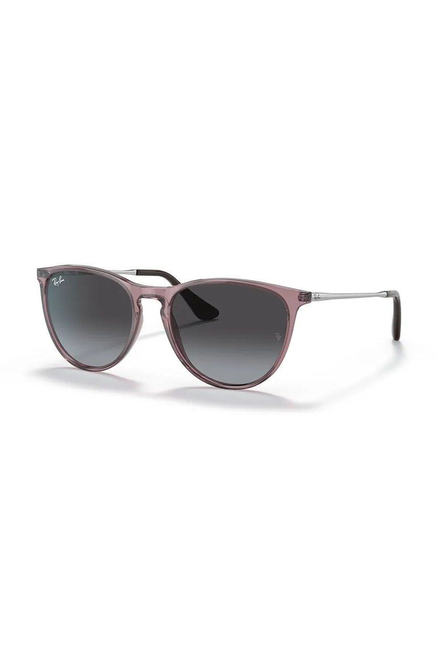 Ray-Ban ochelari de soare copii Junior Erika culoarea violet, 0RJ9060S