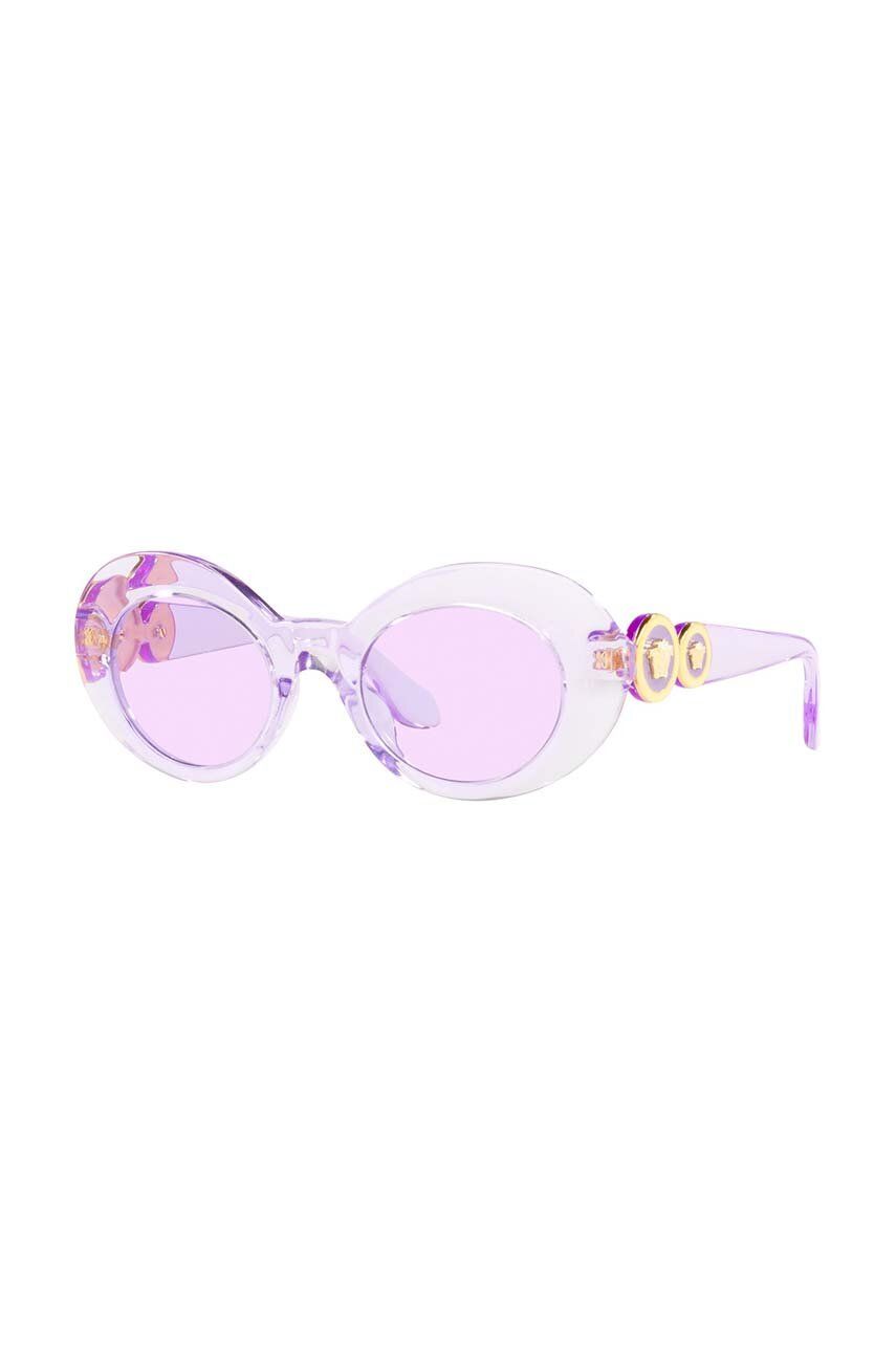 Versace ochelari de soare copii culoarea violet, 0VK4428U