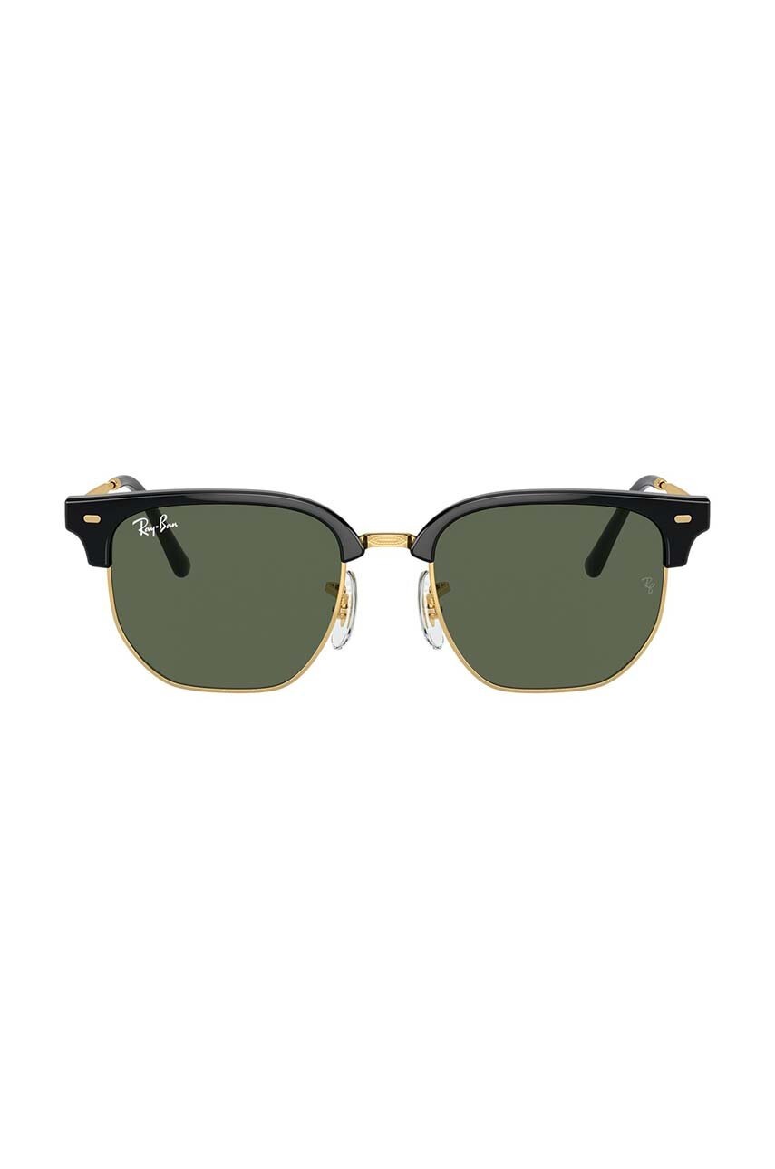 Детские солнцезащитные очки Ray-Ban NEW CLUBMASTER цвет чёрный 0RJ9116S