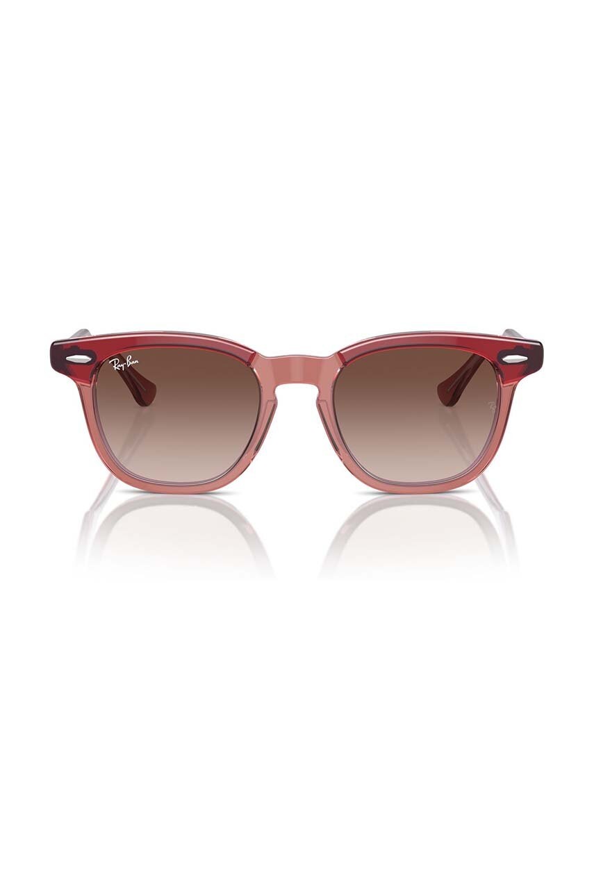 Детские солнцезащитные очки Ray-Ban цвет красный 0RJ9098S