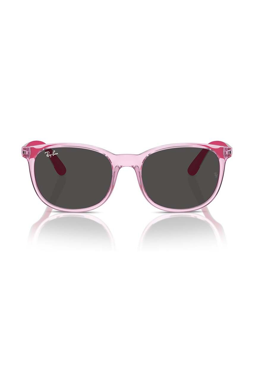 Детские солнцезащитные очки Ray-Ban цвет розовый 0RJ9079S