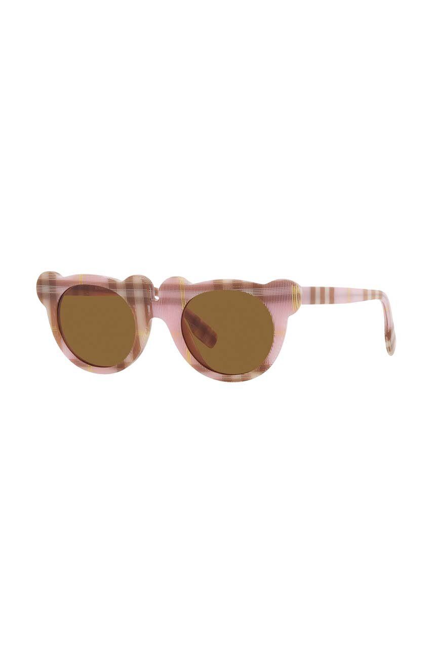 Burberry ochelari de soare copii culoarea roz, 0JB4355