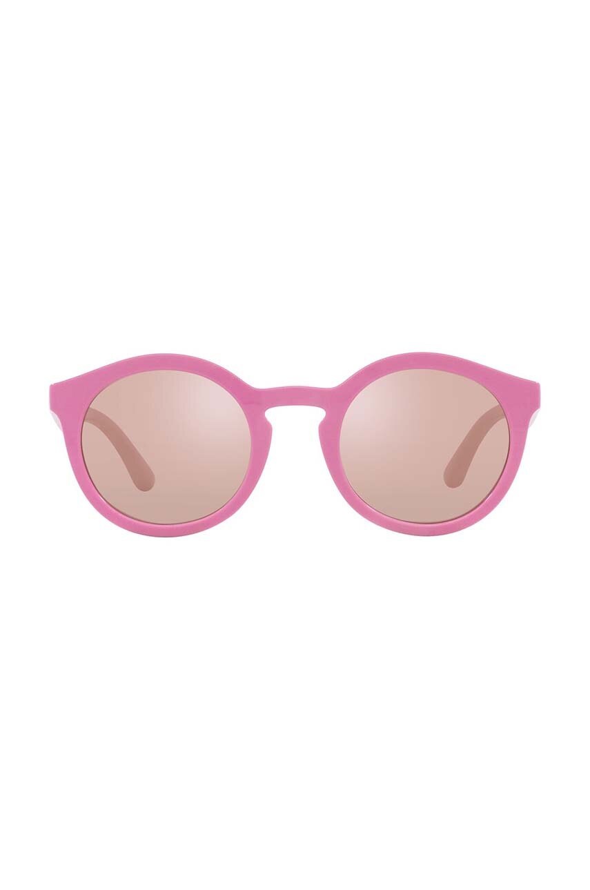 Детские солнцезащитные очки Dolce & Gabbana цвет розовый 0DX6002