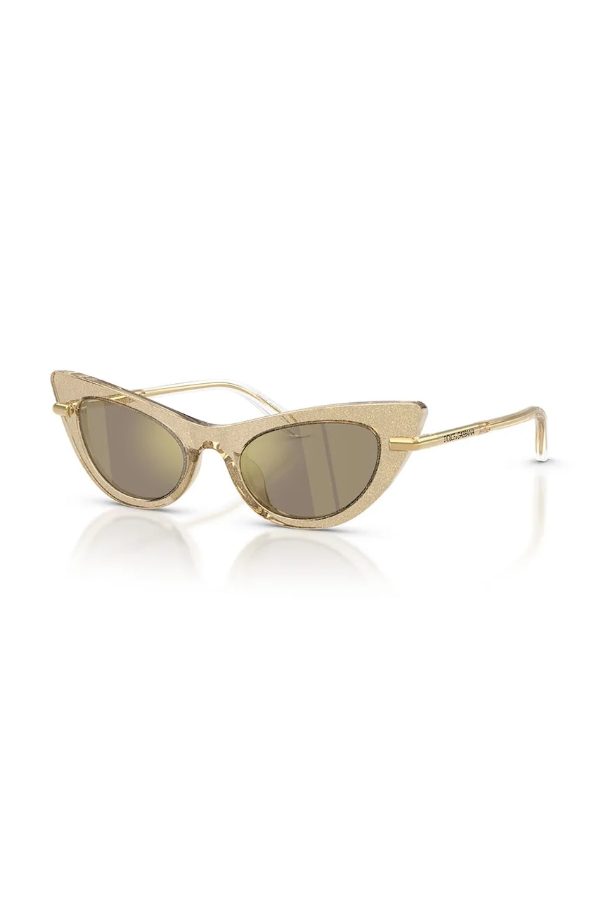 Dolce & Gabbana ochelari de soare copii culoarea auriu, 0DX4008