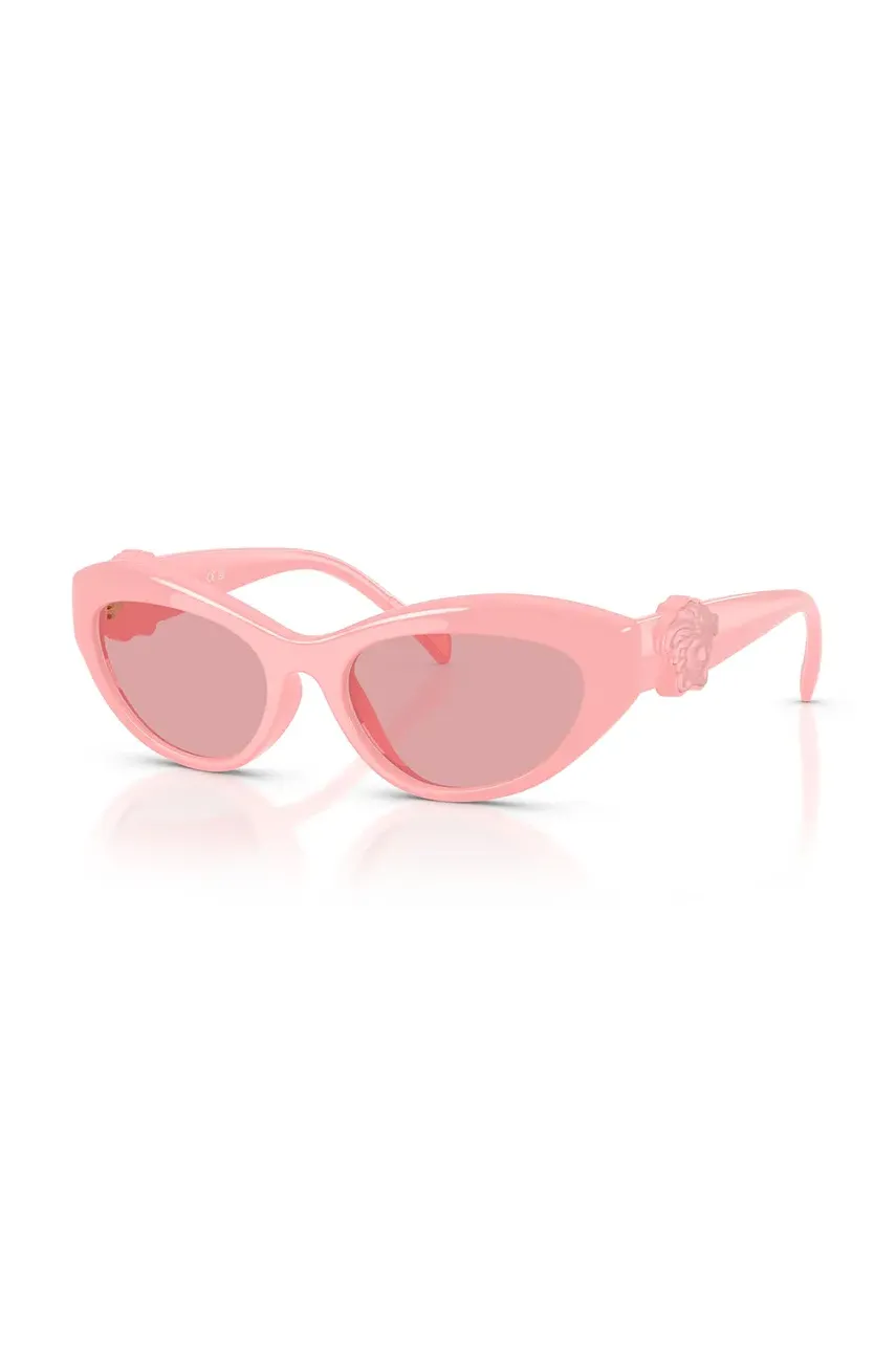 Versace ochelari de soare copii culoarea roz, 0VK4005U