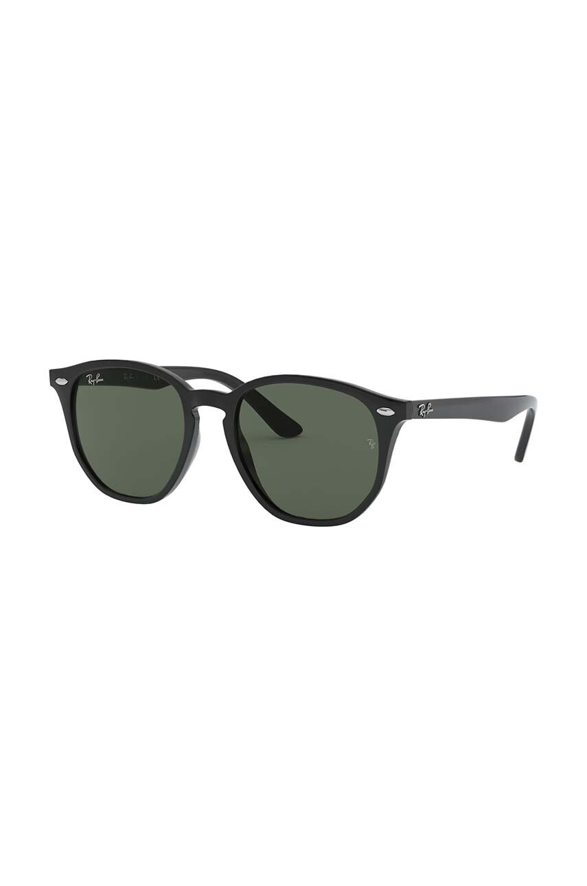 Дитячі сонцезахисні окуляри Ray-Ban Junior колір чорний 0RJ9070S Дитячі сонцезахисні окуляри Ray-Ban Junior колір чорний 0RJ9070S