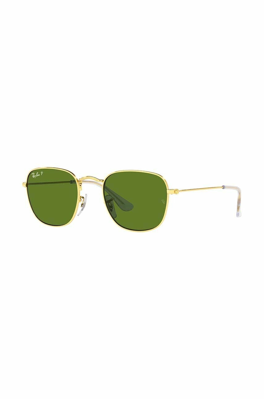 Ray-Ban ochelari de soare copii Frank Kids culoarea verde, 0RJ9557S-Polarized Ray-Ban ochelari de soare copii Frank Kids culoarea verde, 0RJ9557S-Polarized