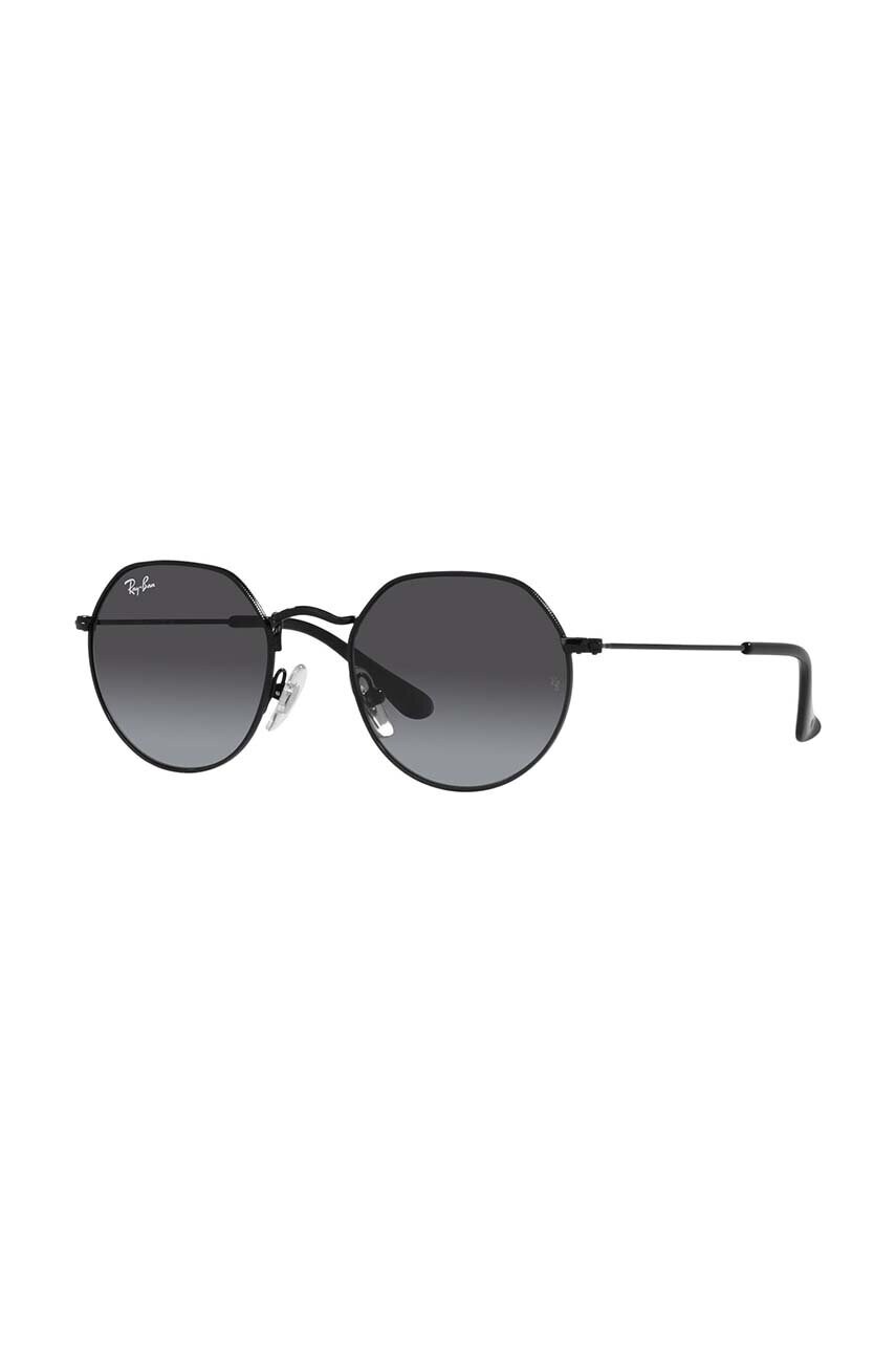 

Детски слънчеви очила Ray-Ban Junior Jack в черно 0RJ9565S, Черен