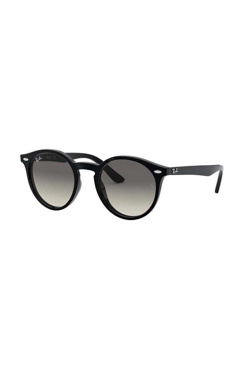 Ray-Ban ochelari de soare copii Junior culoarea negru, 0RJ9064S