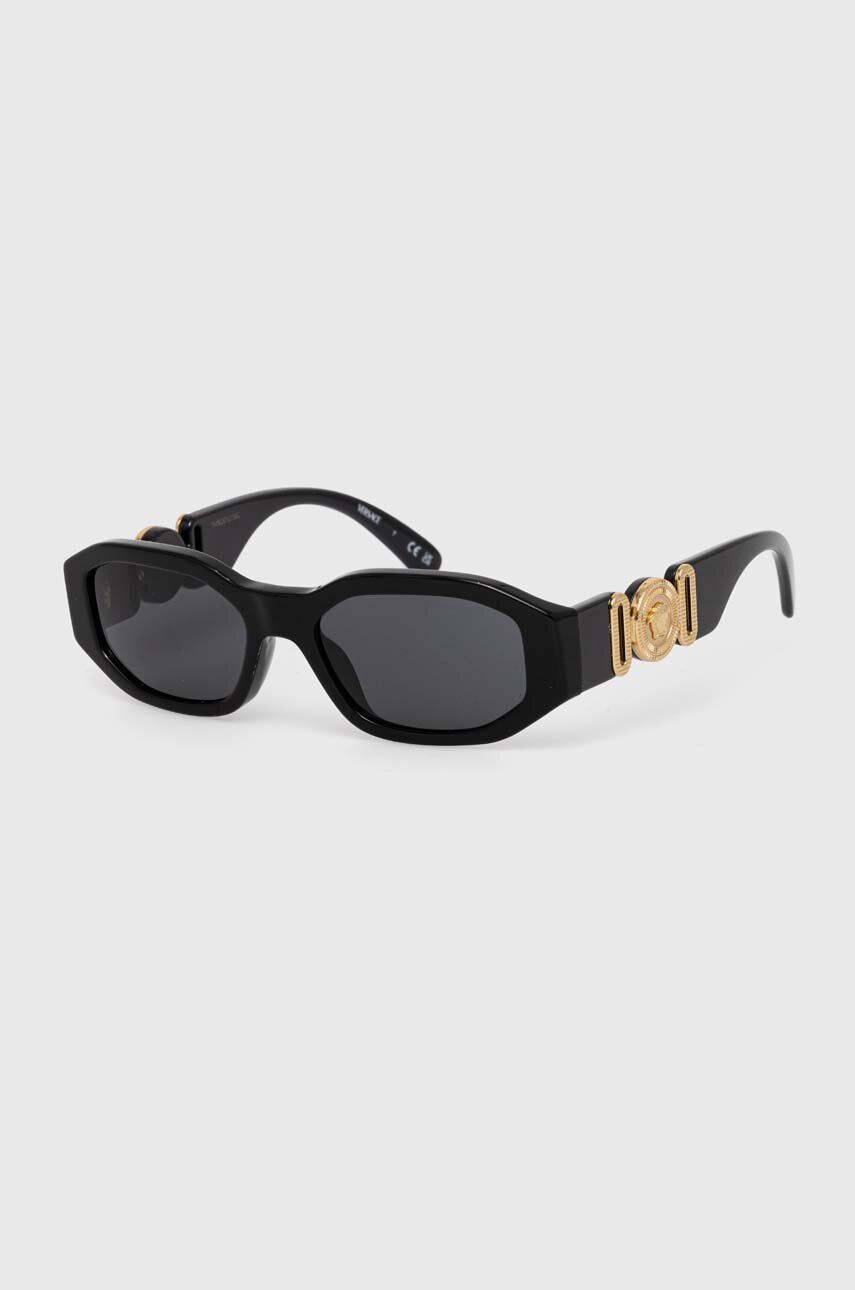 Versace ochelari de soare copii culoarea negru, 0VK4429U