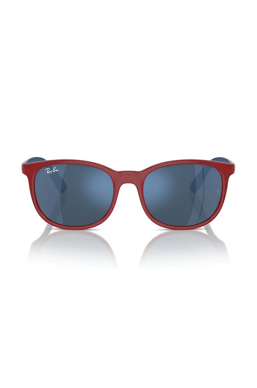 Детские солнцезащитные очки Ray-Ban цвет бордовый 0RJ9079S