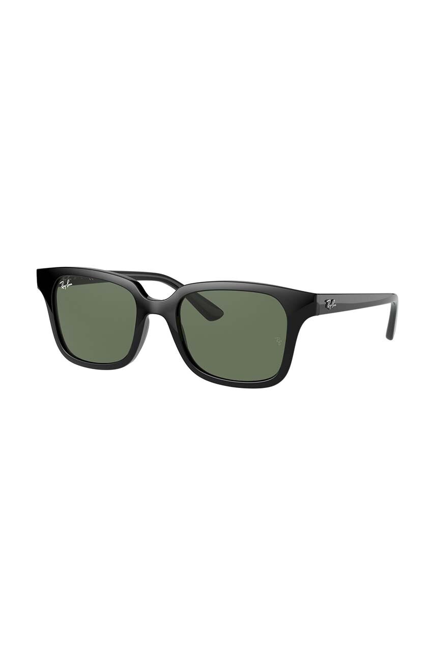 Ray-Ban ochelari de soare copii culoarea negru, 0RJ9071S