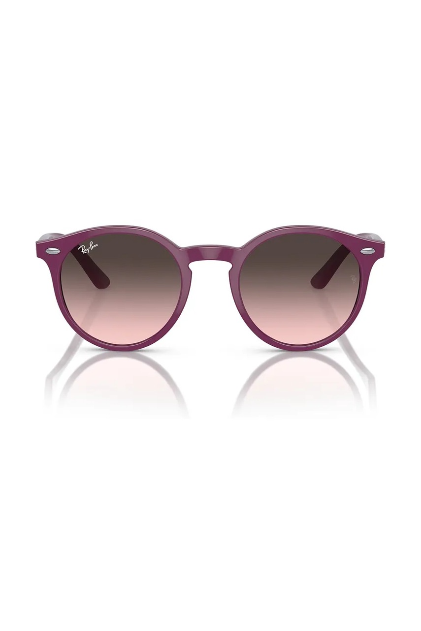 Детские солнцезащитные очки Ray-Ban цвет бордовый 0RJ9064S