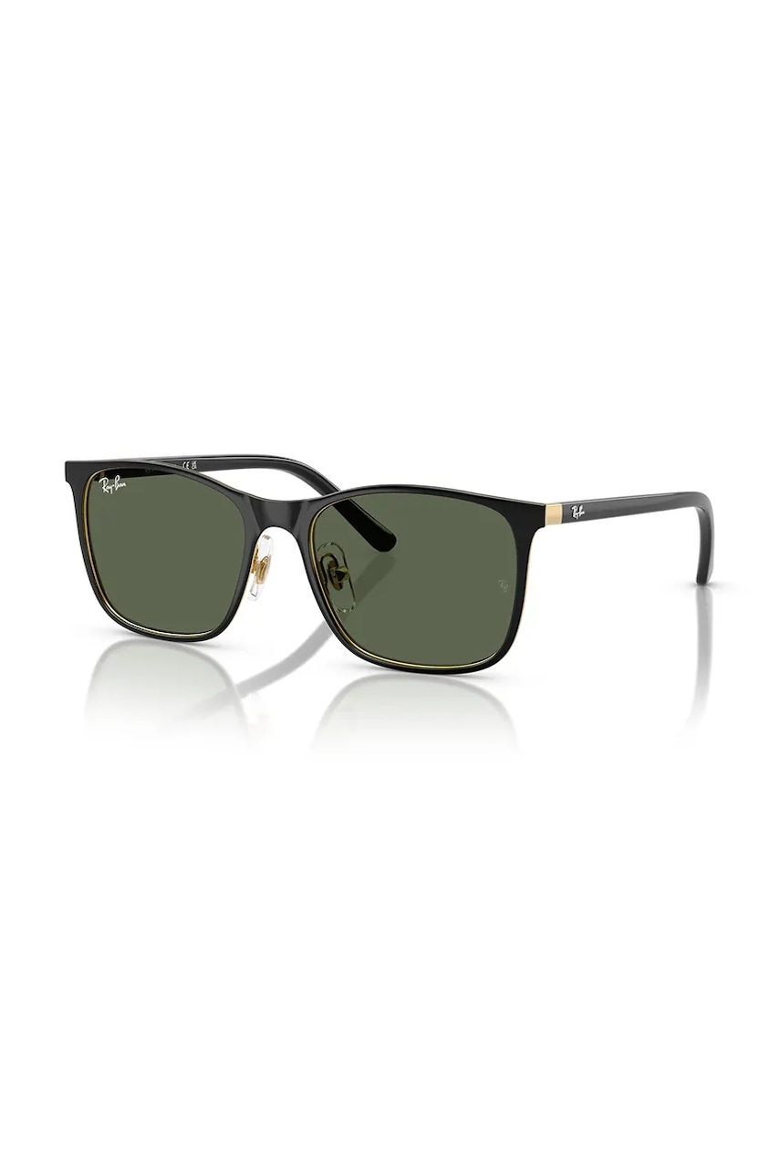 Ray-Ban ochelari de soare copii culoarea negru, 0RJ9551S