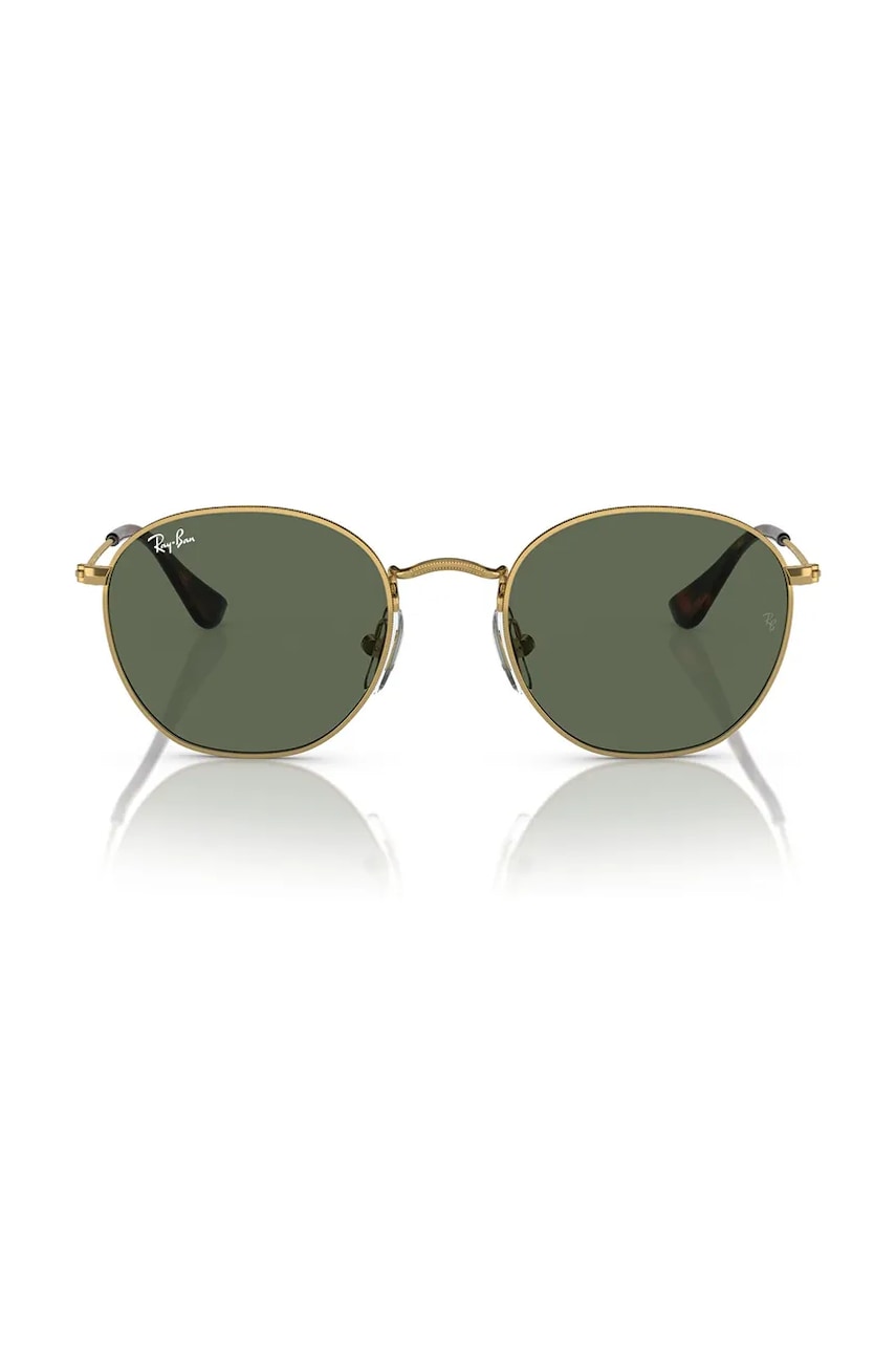 Детские солнцезащитные очки Ray-Ban JUNIOR ROB цвет зелёный 0RJ9572S Детские солнцезащитные очки Ray-Ban JUNIOR ROB цвет зелёный 0RJ9572S