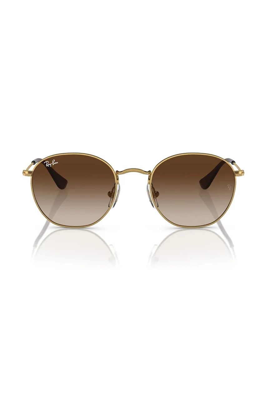 Детские солнцезащитные очки Ray-Ban JUNIOR ROB цвет коричневый 0RJ9572S Детские солнцезащитные очки Ray-Ban JUNIOR ROB цвет коричневый 0RJ9572S