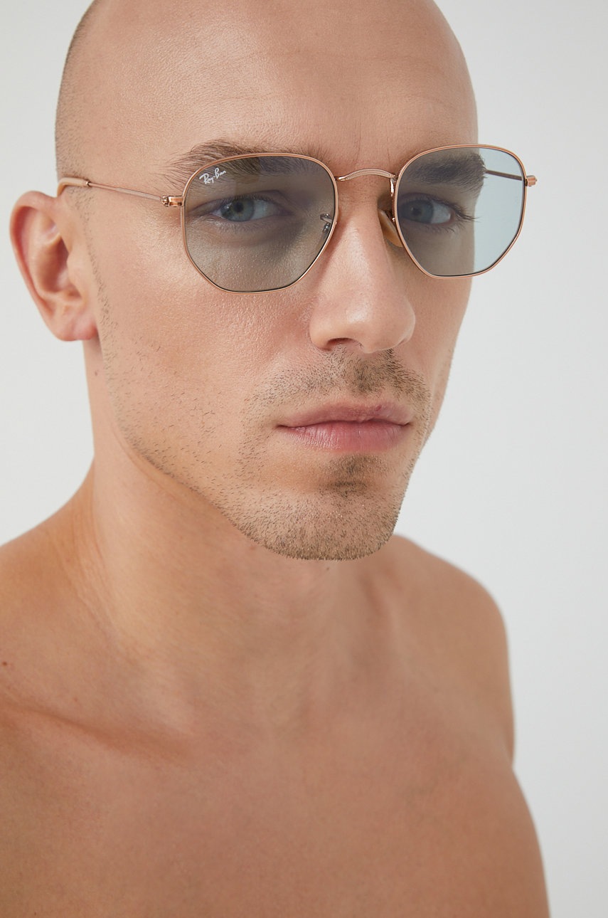 

Ray-Ban - Очила Hexagonal Flat, Син