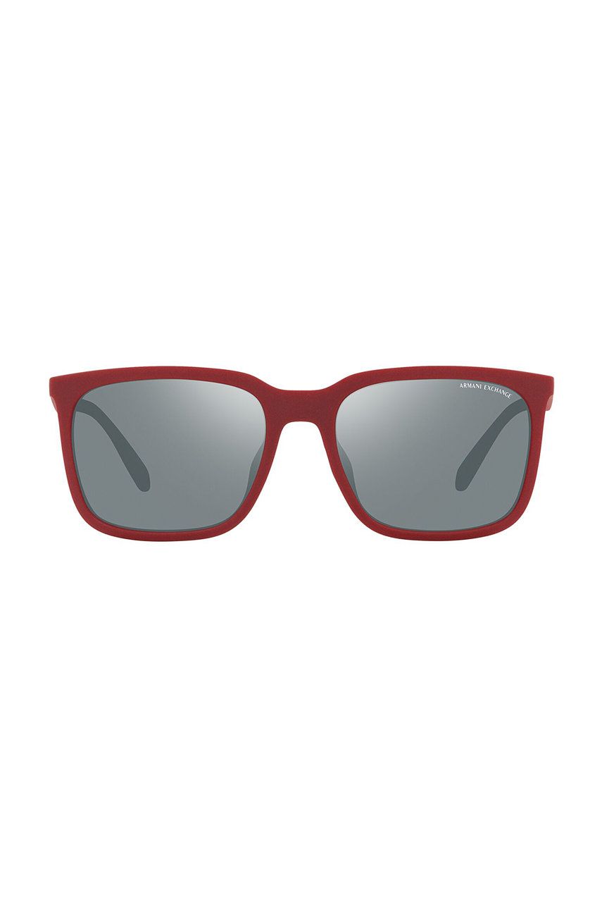 Armani Exchange ochelari de soare barbati, culoarea rosu answear.ro