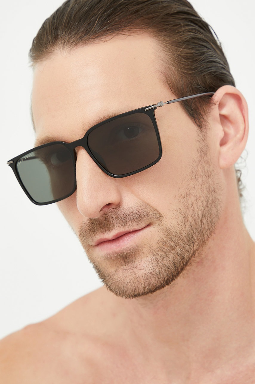 Boss ochelari de soare barbati, culoarea negru
