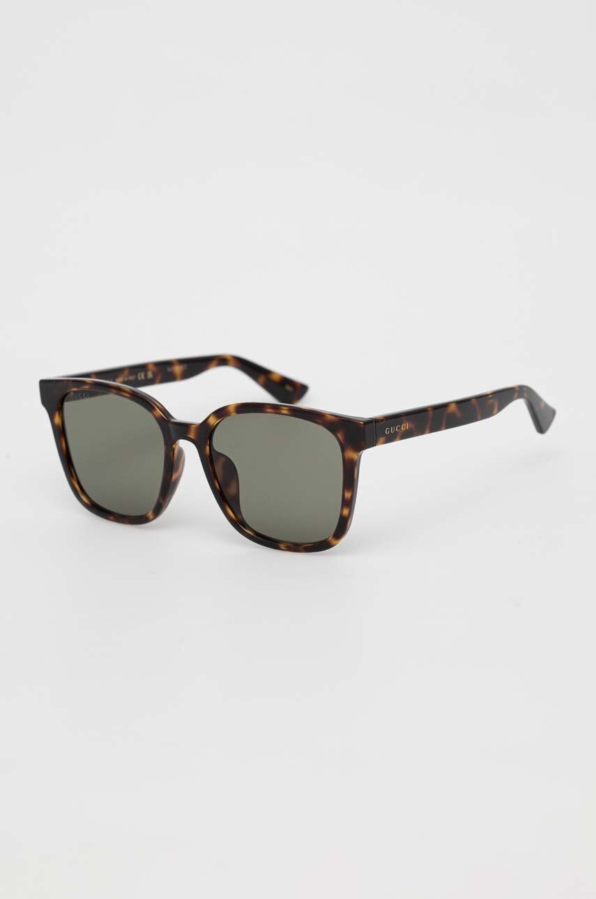Gucci ochelari de soare barbati, culoarea maro, GG1346SK