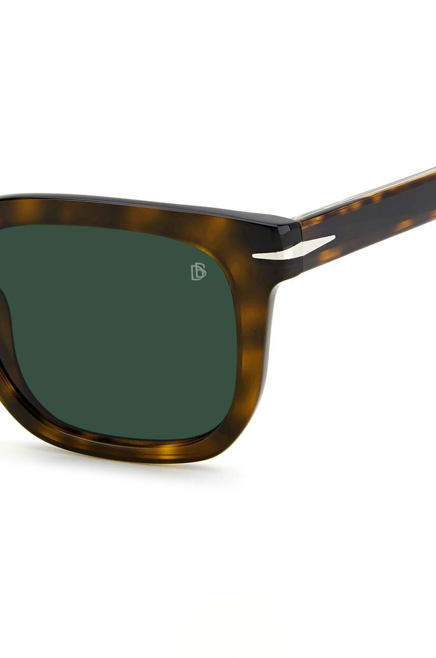 Γυαλιά ηλίου David Beckham χρώμα: καφέ φωτογραφία