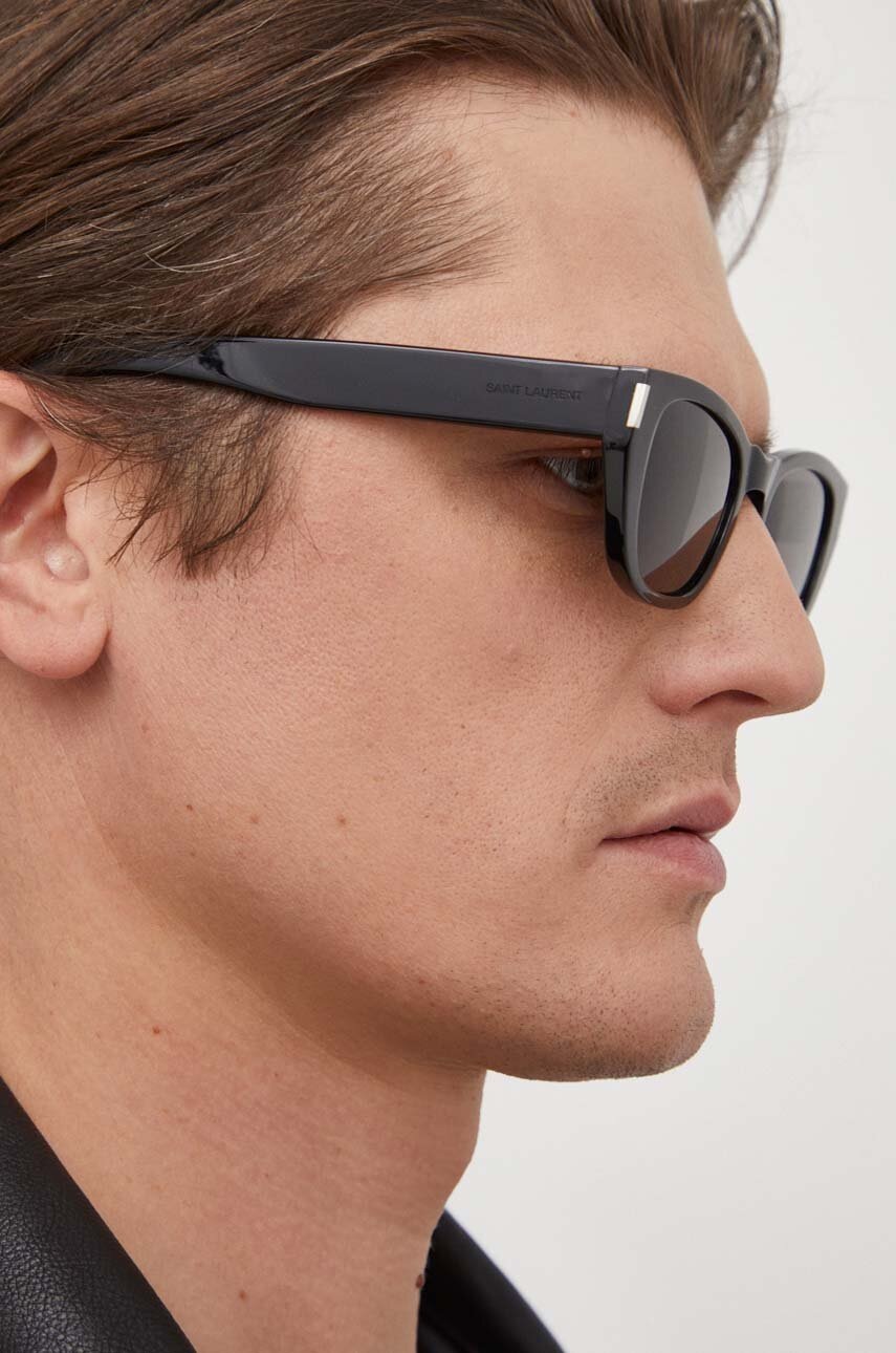 Γυαλιά ηλίου Saint Laurent χρώμα: μαύρο φωτογραφία