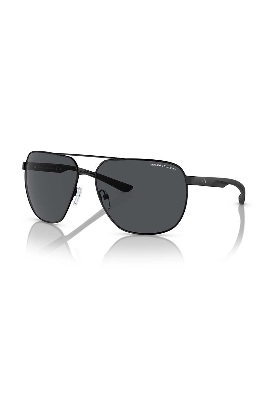 Armani Exchange Ochelari De Soare Barbati, Culoarea Negru