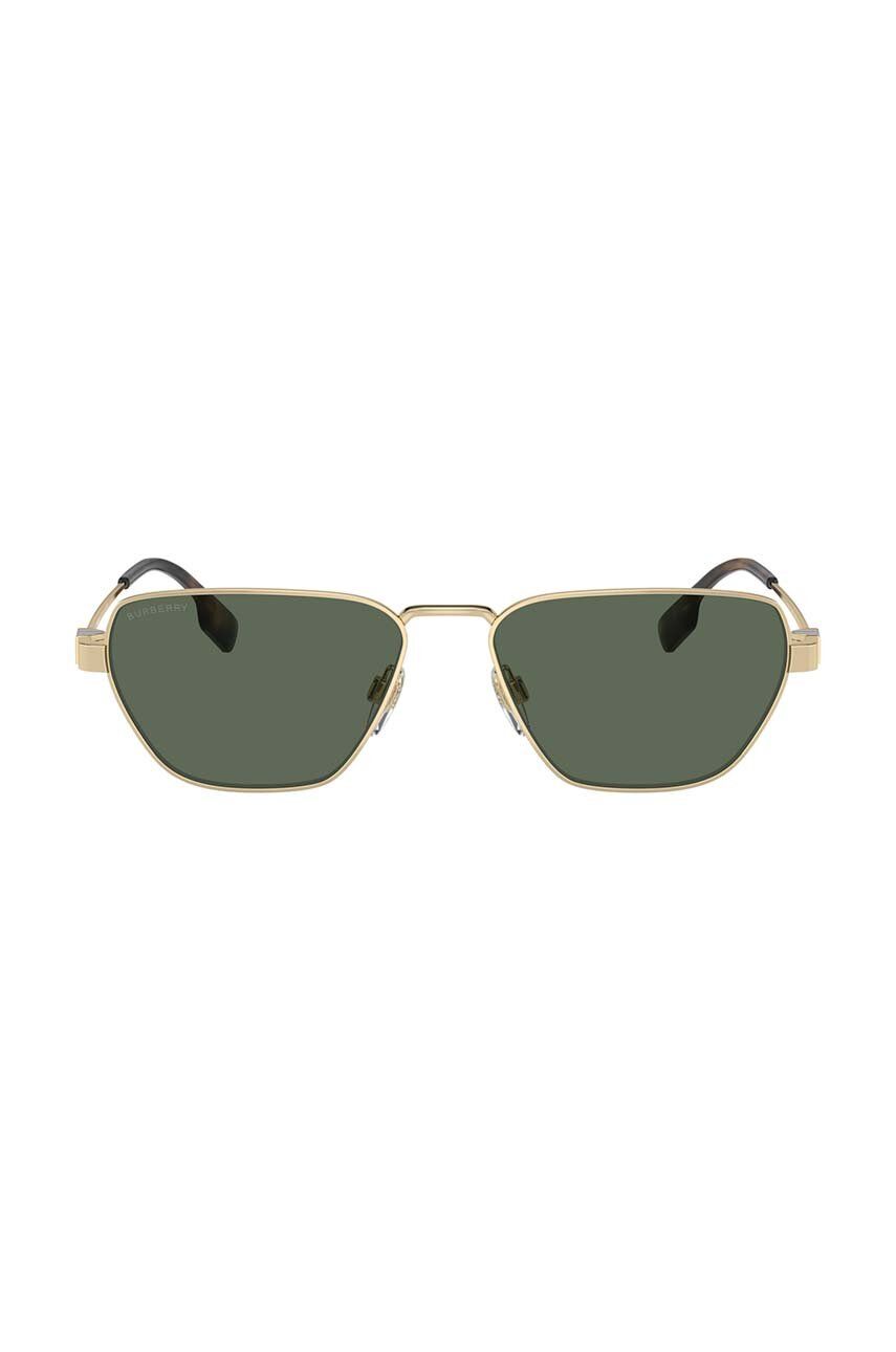 Burberry ochelari de soare barbati, culoarea verde