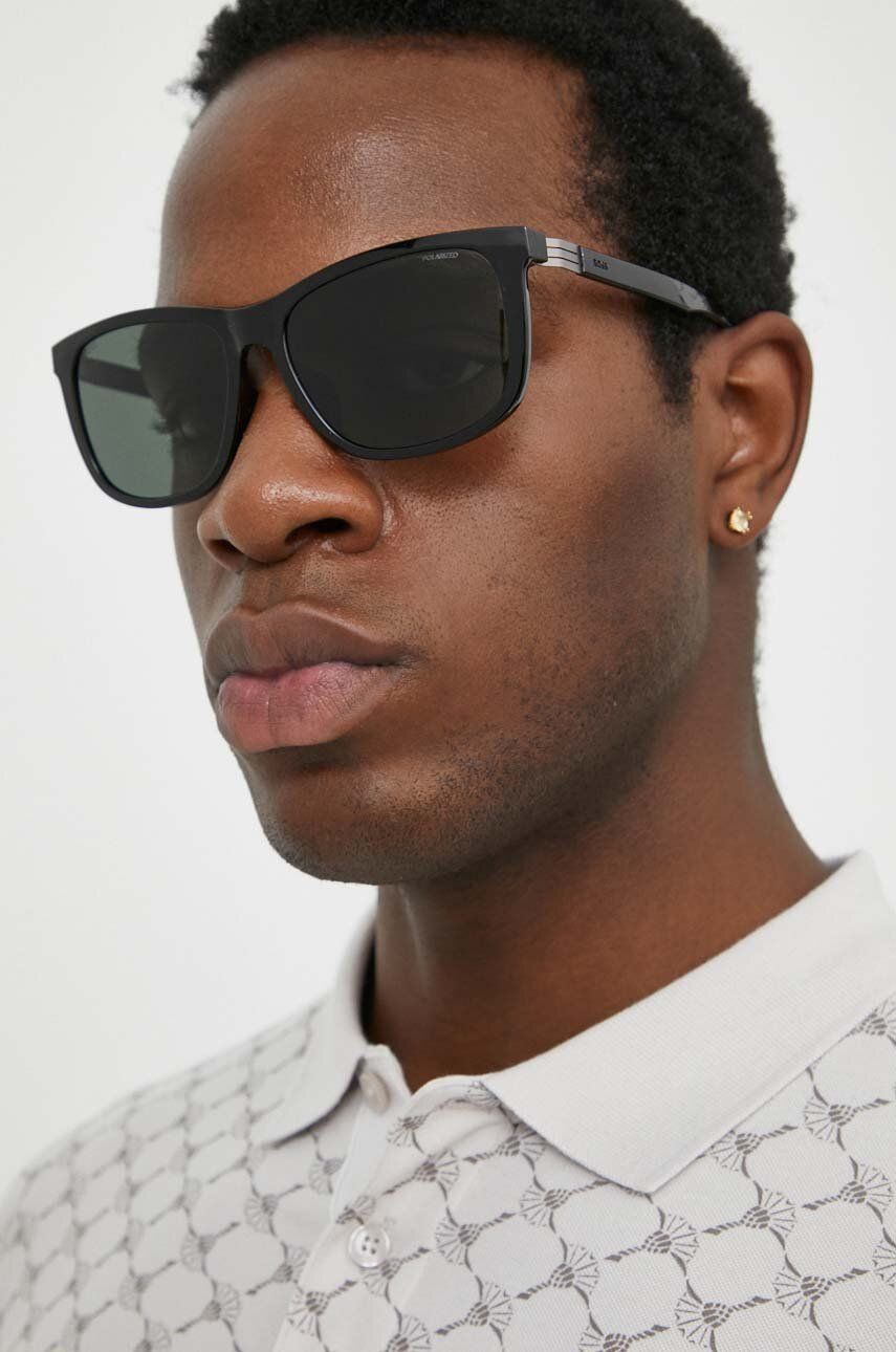 BOSS ochelari de soare barbati, culoarea negru - Shoppu.ro