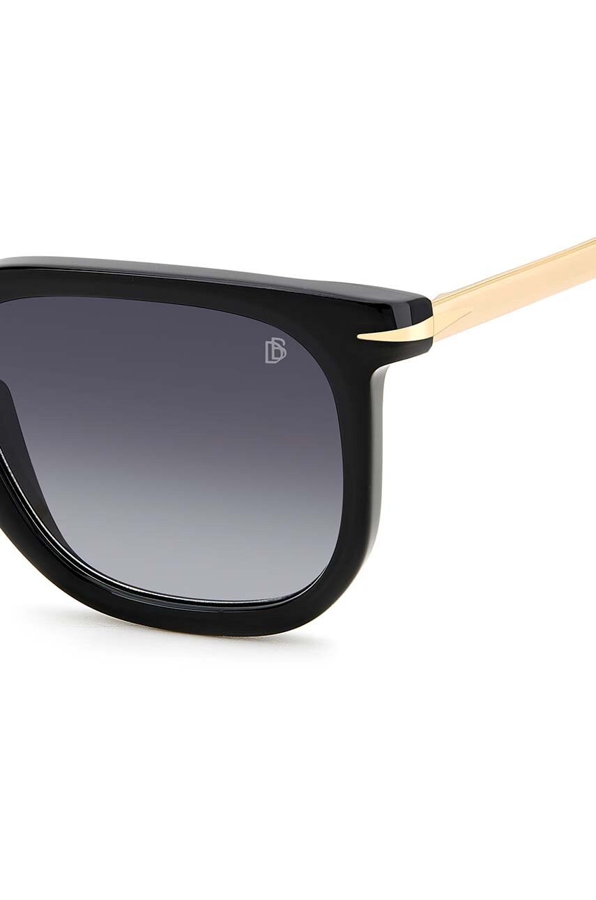 Γυαλιά ηλίου David Beckham χρώμα: μαύρο φωτογραφία