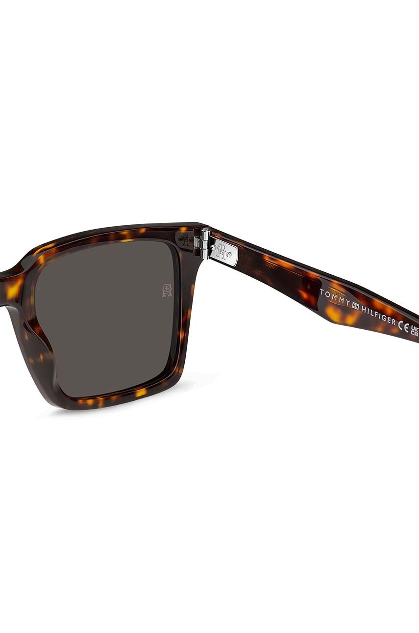 Γυαλιά ηλίου Tommy Hilfiger χρώμα: καφέ φωτογραφία