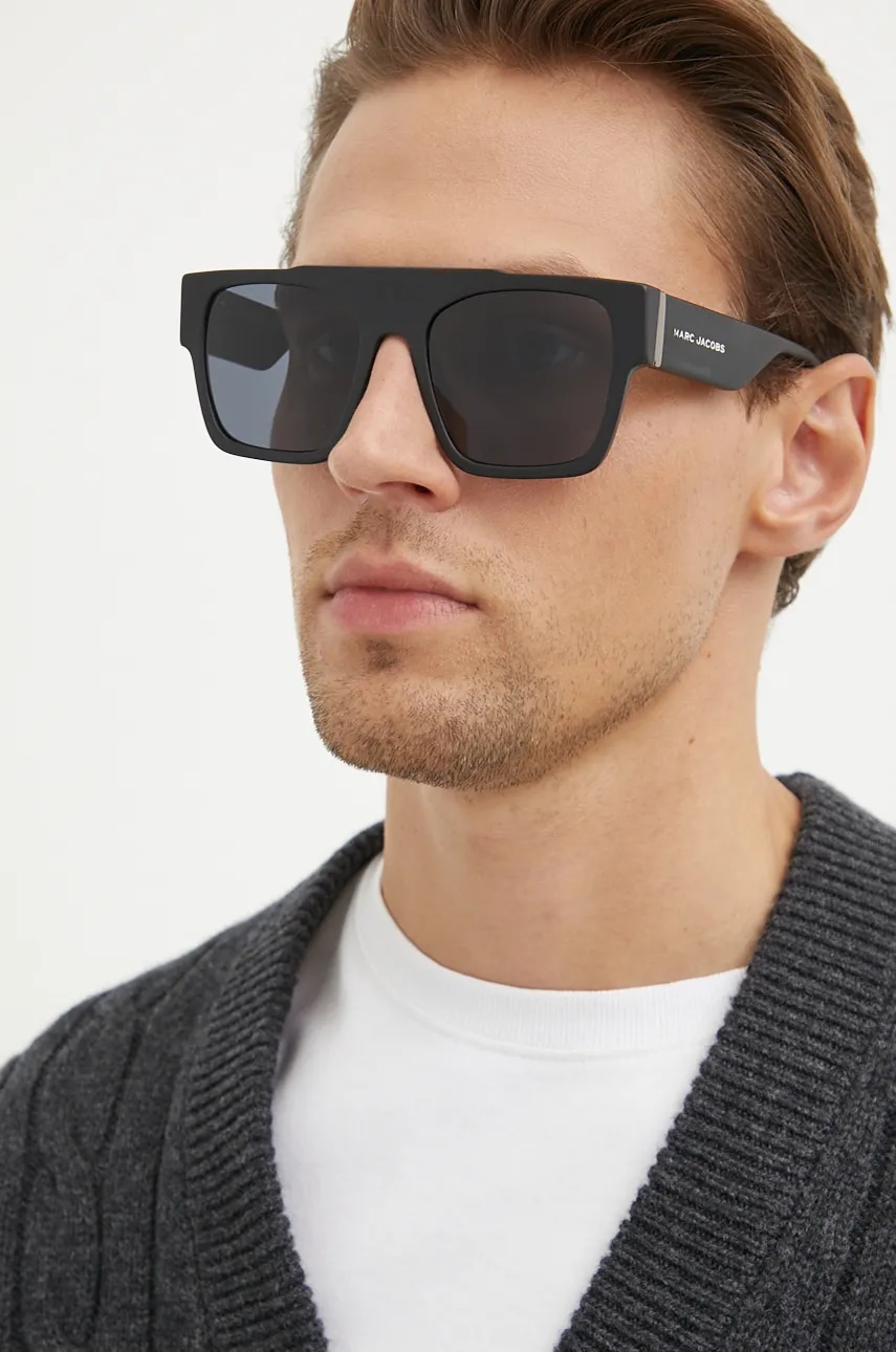 Marc Jacobs ochelari de soare barbati, culoarea negru - 0 | YEO