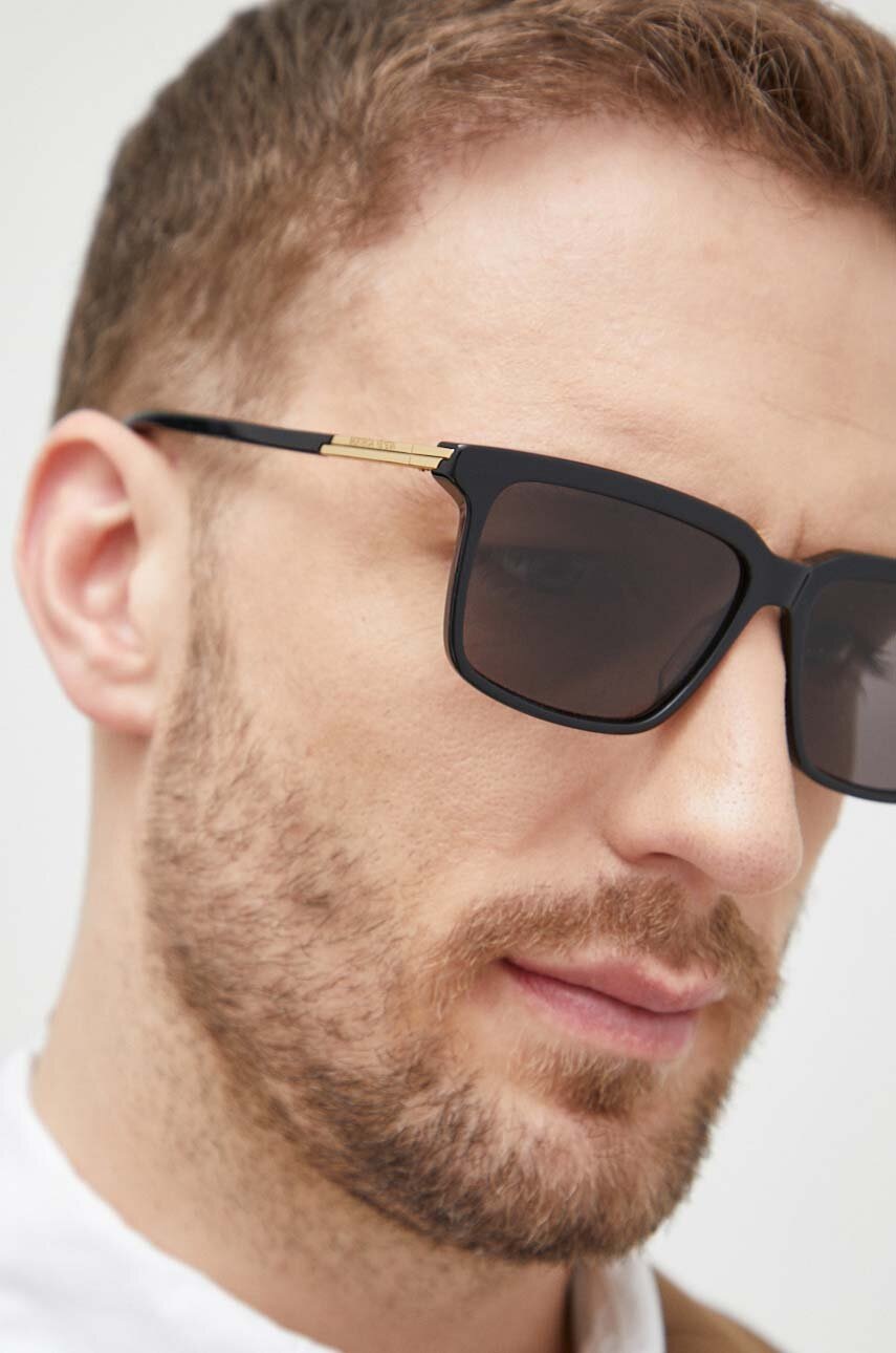 Γυαλιά ηλίου Bottega Veneta χρώμα: μαύρο φωτογραφία