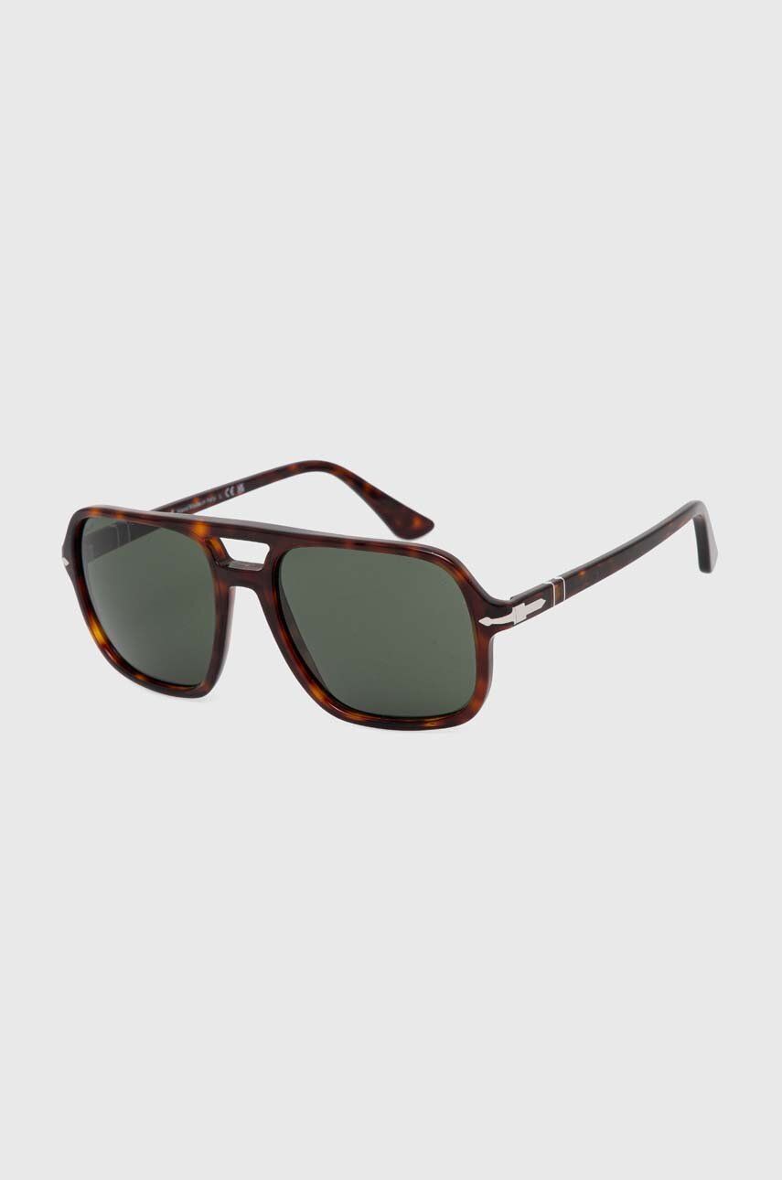 Persol ochelari de soare barbati, culoarea maro, 0PO3328S