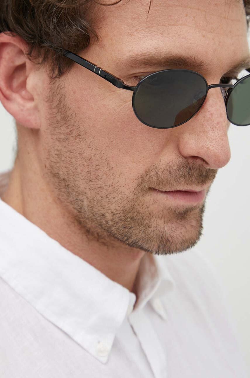 Γυαλιά ηλίου Persol IDA χρώμα: μαύρο, 0PO1018S φωτογραφία