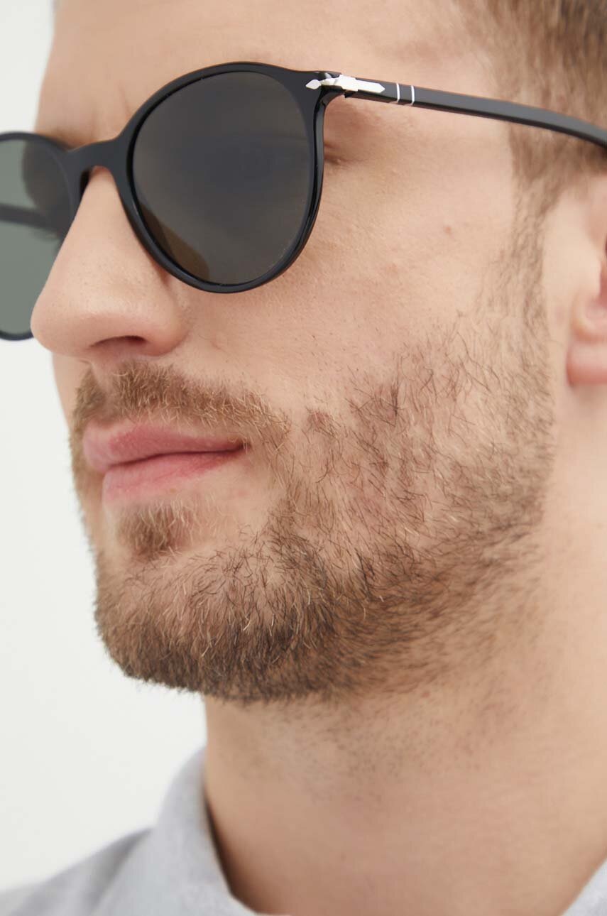 Γυαλιά ηλίου Persol χρώμα: μαύρο, 0PO3350S 0PO3350S φωτογραφία