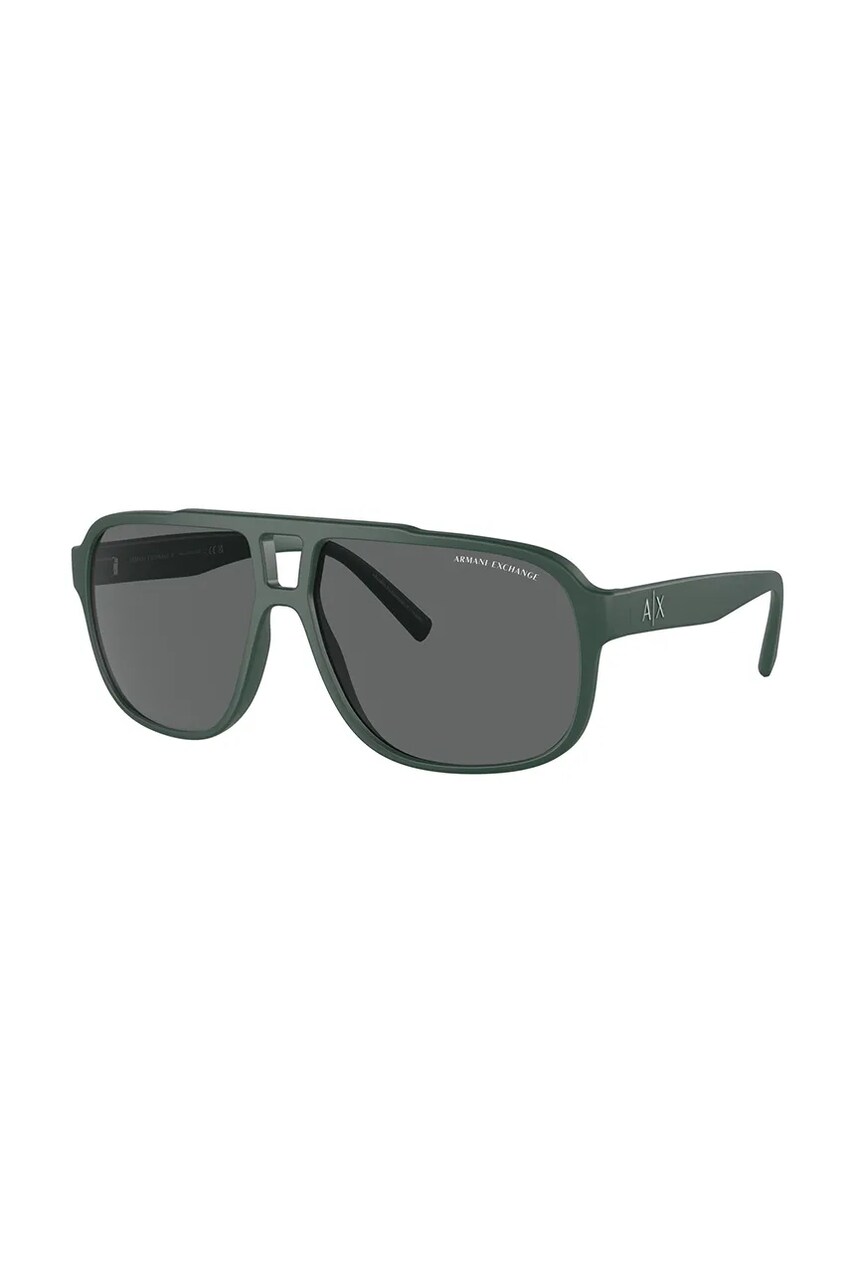 Солнцезащитные очки Armani Exchange мужские цвет коричневый 0AX4104S Солнцезащитные очки Armani Exchange мужские цвет коричневый 0AX4104S