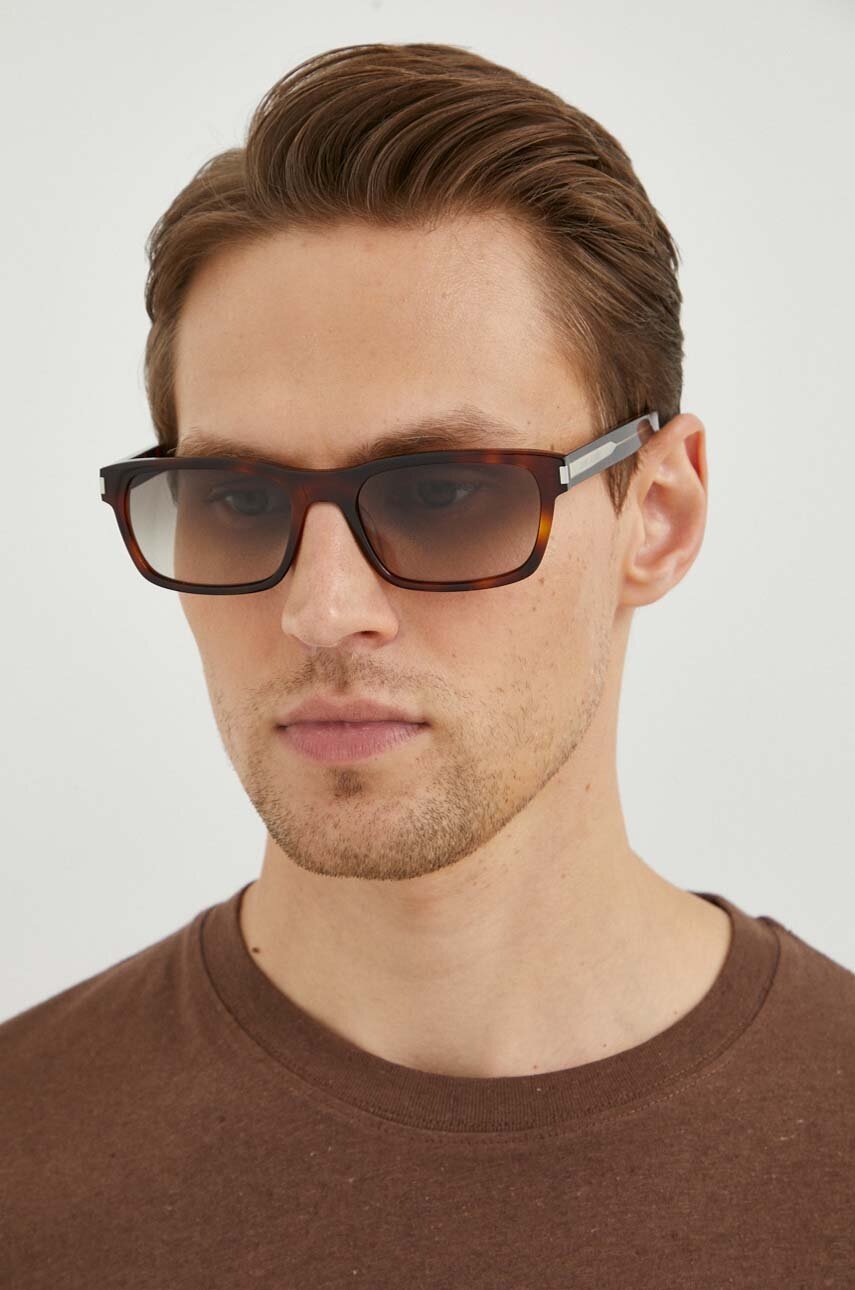 Γυαλιά ηλίου Gucci χρώμα: πράσινο φωτογραφία