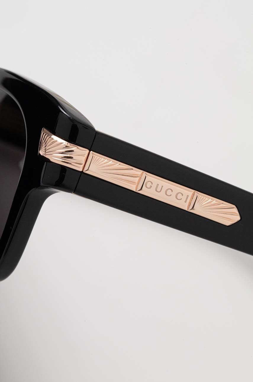 Γυαλιά ηλίου Gucci χρώμα: μαύρο φωτογραφία