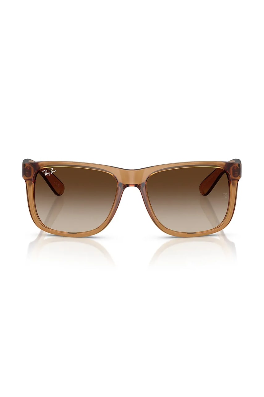 Солнцезащитные очки Ray-Ban JUSTIN мужские цвет коричневый 0RB4165 Солнцезащитные очки Ray-Ban JUSTIN мужские цвет коричневый 0RB4165