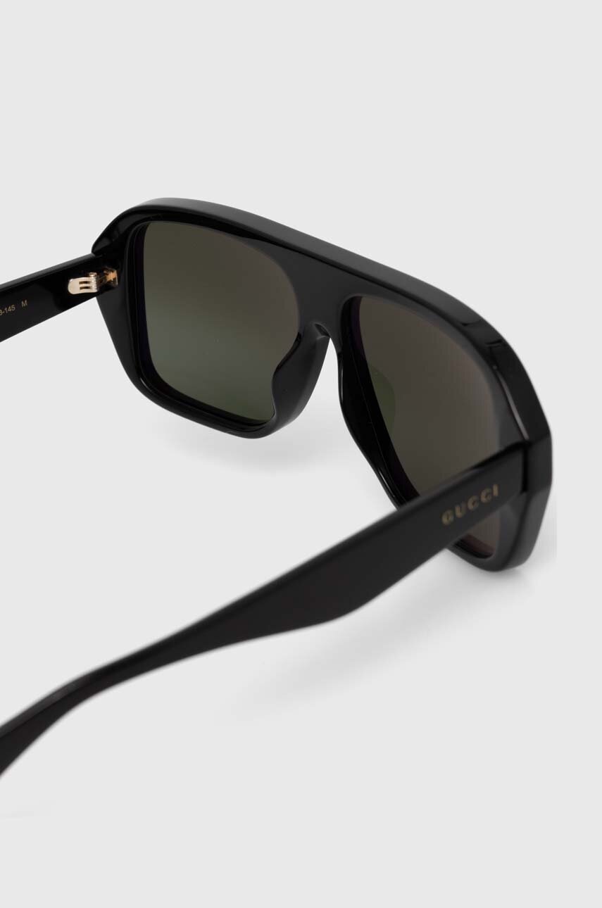Сонцезахисні окуляри Gucci чоловічі колір чорний GG1615S 