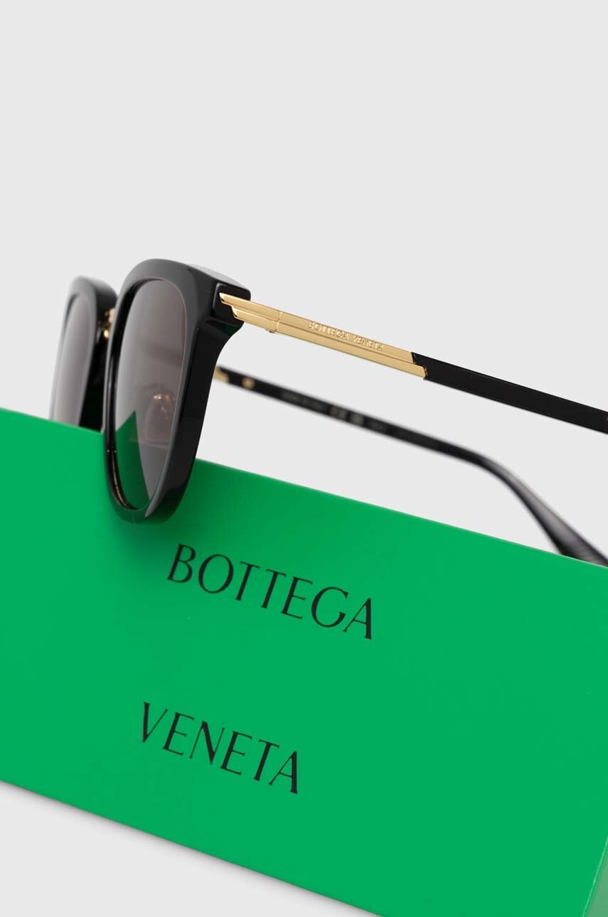Γυαλιά ηλίου Bottega Veneta χρώμα: μαύρο, BV1298SA φωτογραφία
